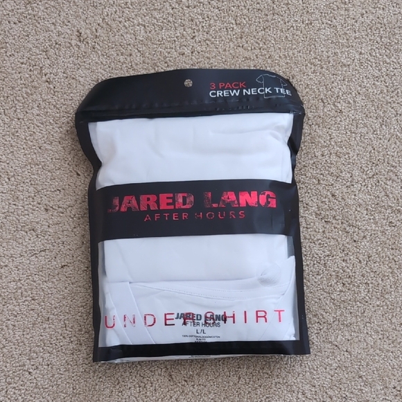 Jared Lang Other - Jared Lang Classic White Crew Neck Undershirt 3-Pack